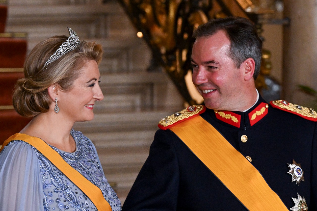 Trounwiessel - Arrivée des invités au palais grand-ducal (Vidéo YouTube)